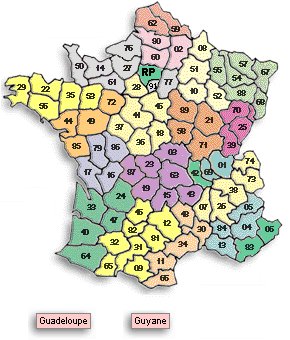 Le Lot est situé dans le Sud-ouest de la France. Ce département porte le n°46